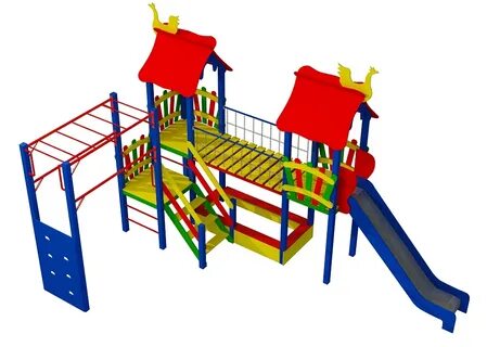 Детский игровой комплекс для детской площадки