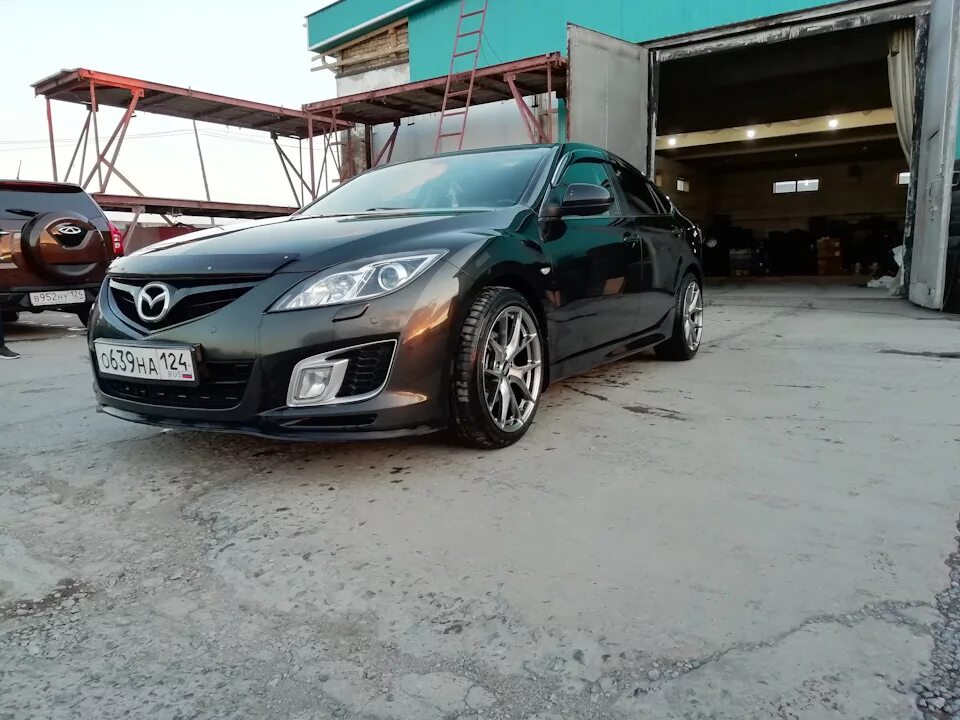 Диски мазда 6 вылет. Mazda 6 GH hre. Mazda 6 gg вылет 35.