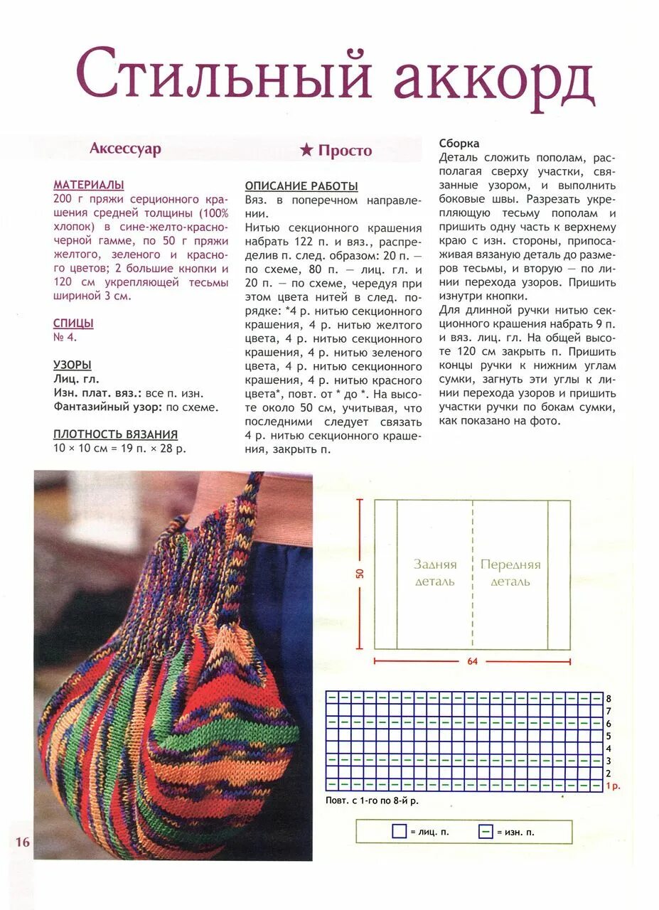 Сумки Вязание, Сумочка, Вязаные сумки