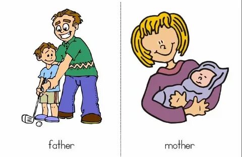 These are my mother and father перевод