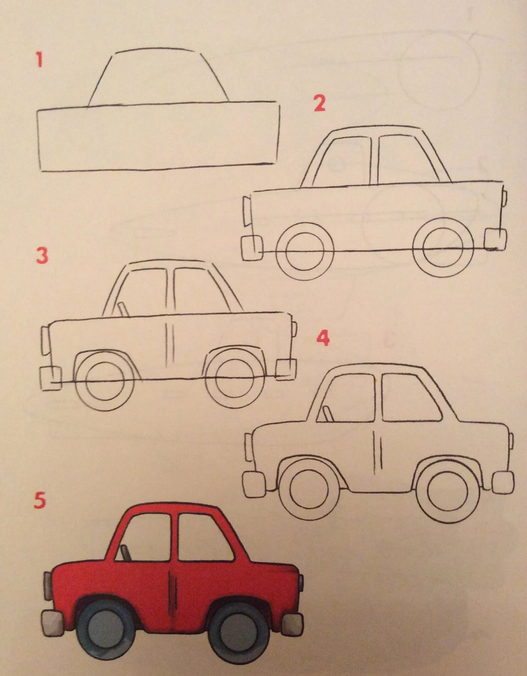 Рисунки для срисовки машины. Поэтапное рисование машины для детей. Рисунки машины легкие. Рисунки для срисовки машины лёгкие.