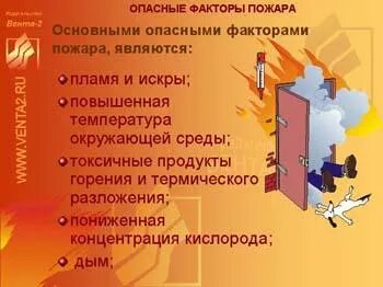 Основные причины пожаров сдо
