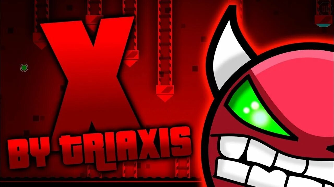 Самый демон в geometry dash. Geometry dash x by triaxis 100%. изи демоны geometry dash. геометрия даш изи демон. пройденны демоном geometry dash.