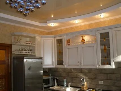 Натяжной потолок на кухне купите