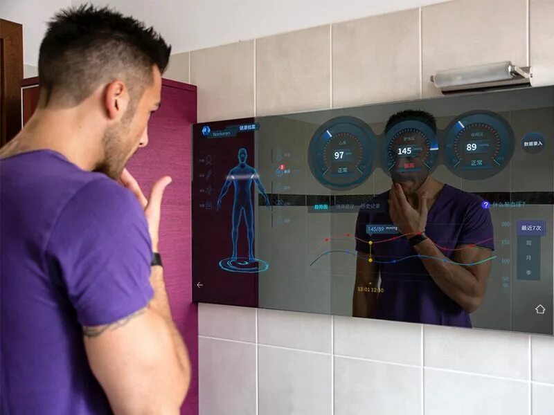 Ryptoboss зеркало. Умное зеркало Haier. Bion Smart Mirrors умные зеркала. Интерактивное зеркало SMARTSY. Умное зеркало в ванную.