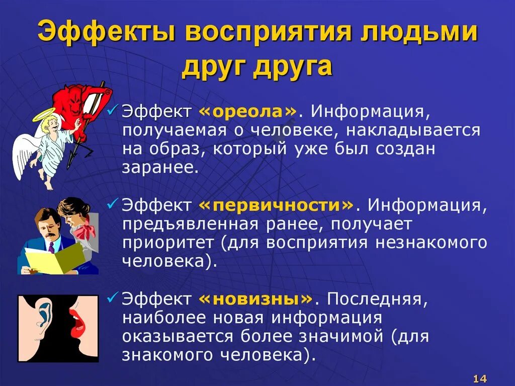 Эффекты в психологии примеры. Эффекты восприятия. Эффекты восприятия человека человеком. Эффекты восприятия людьми друг друга. Эффекты межличностного восприятия.