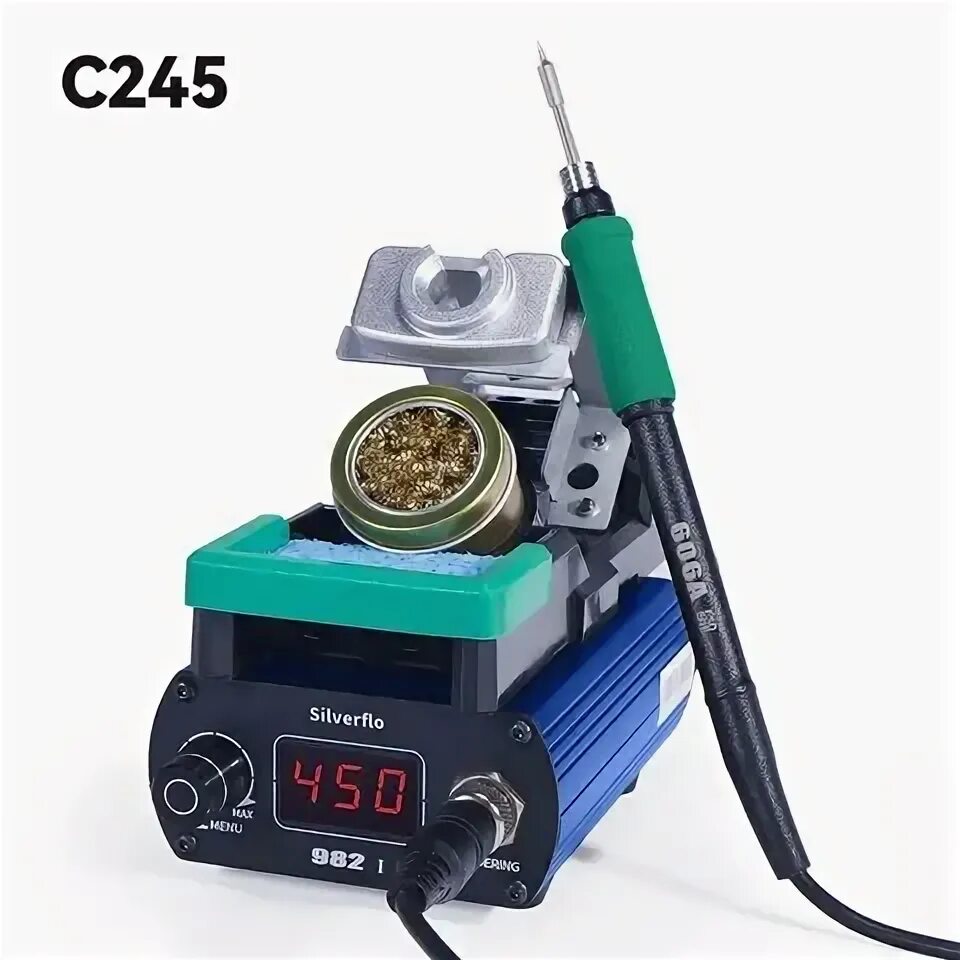 Станция для распайки silverflo 948 Многофункциональная паяльная станция 882D 2 в 1 8858, паяльник с пистолетом горя
