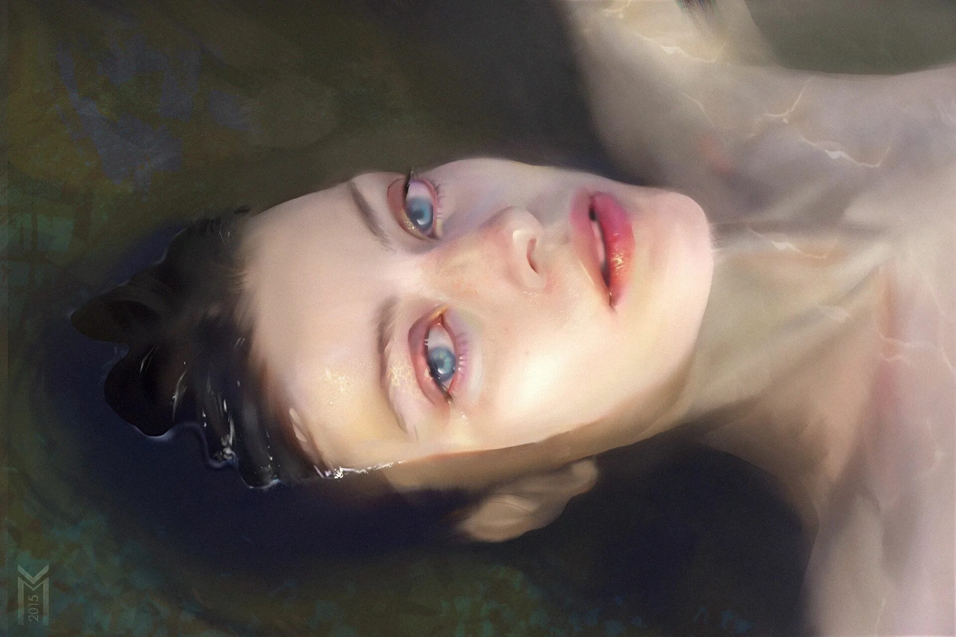 Резкий воздух обмыл лицо холодной водой сон. Лицо в воде. Лицо под водой. Лицо наполовину в воде. Портрет под водой.