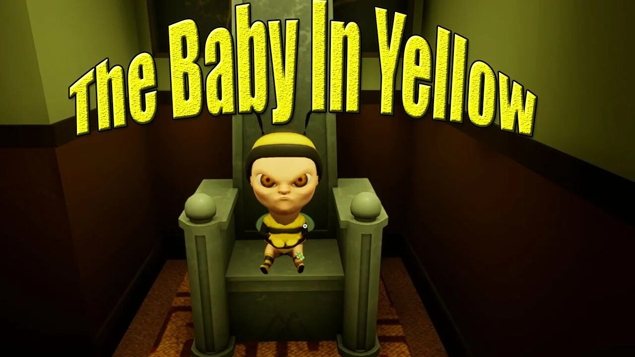 Игра желтый малыш. The baby in yellow робот. доктор из baby in yellow. ньют малыш в желтом.