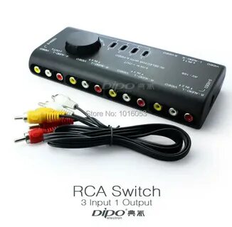 Переключатель rca
