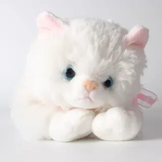 Игрушка белый кот