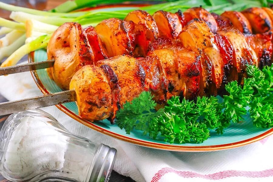Как приготовить шашлык картошки