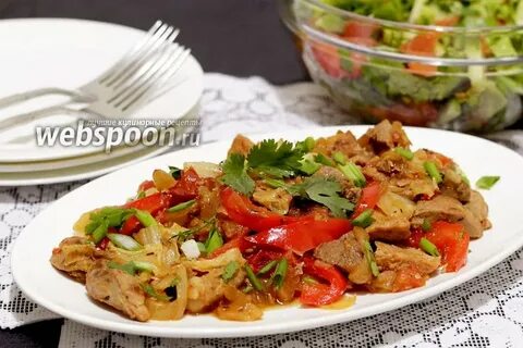 Рецепт мяса с овощами слоями