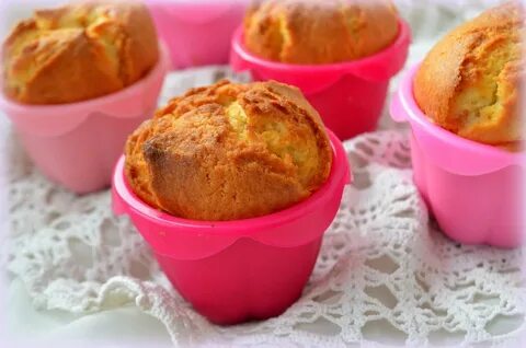 Кексы с молоком и маслом