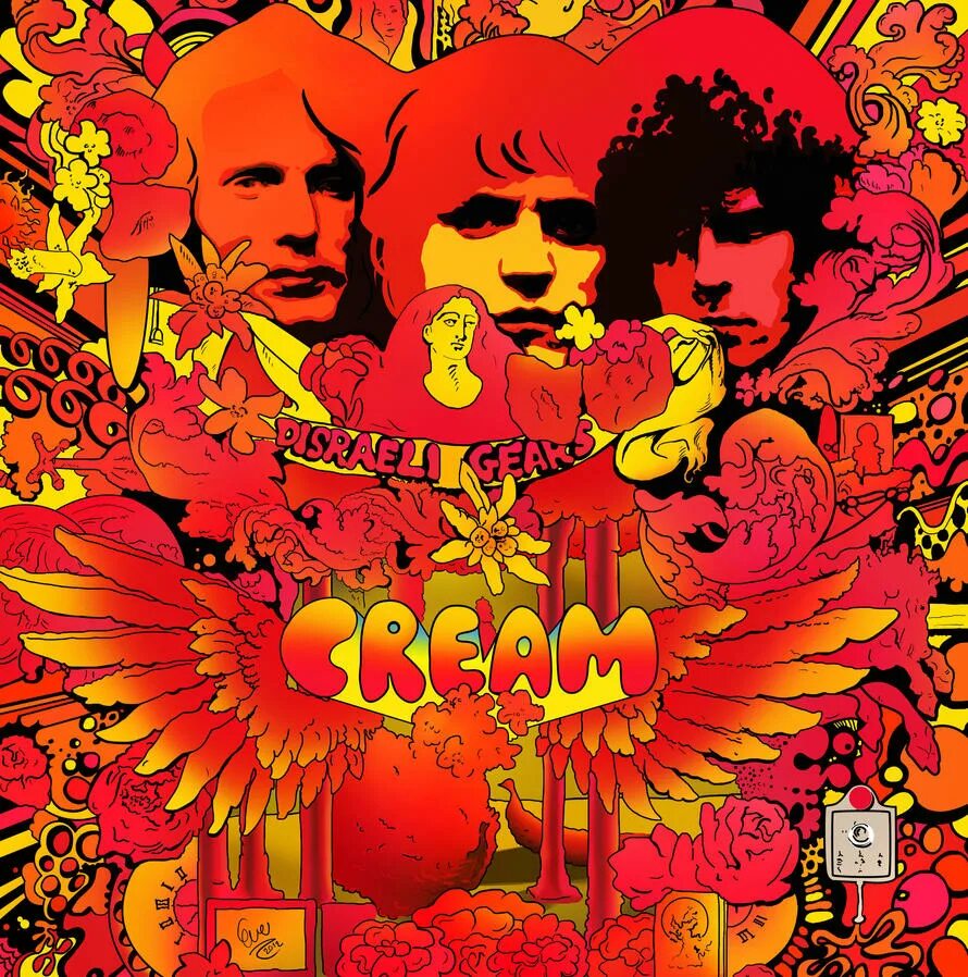 Cream группа Disraeli Gears. Cream Disraeli Gears 1967. Cream Disraeli Gears 1967 обложка. Disraeli Gears обложка. Las flac