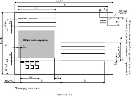 Размеры поздравительной открытки
