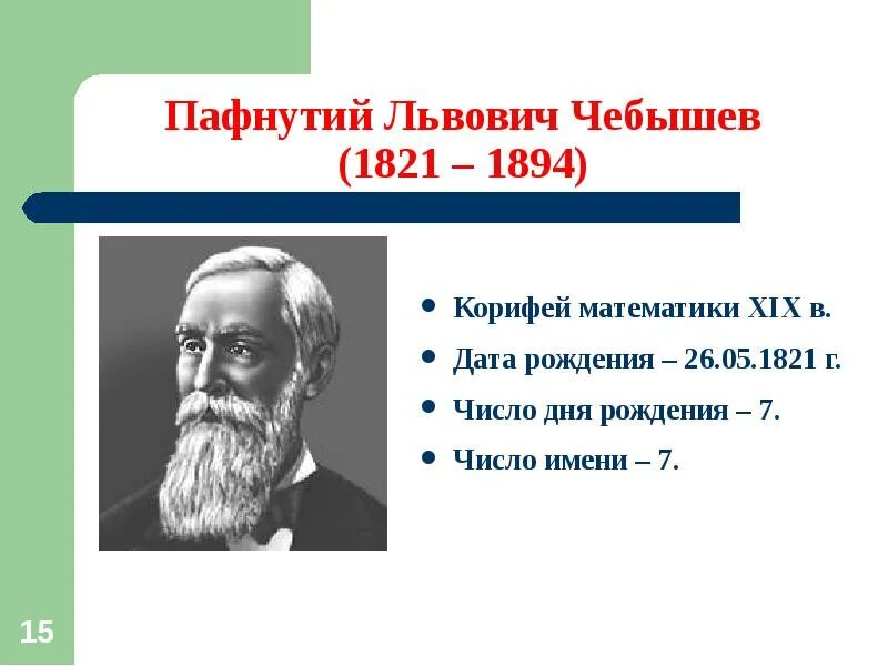 Чебышева 3