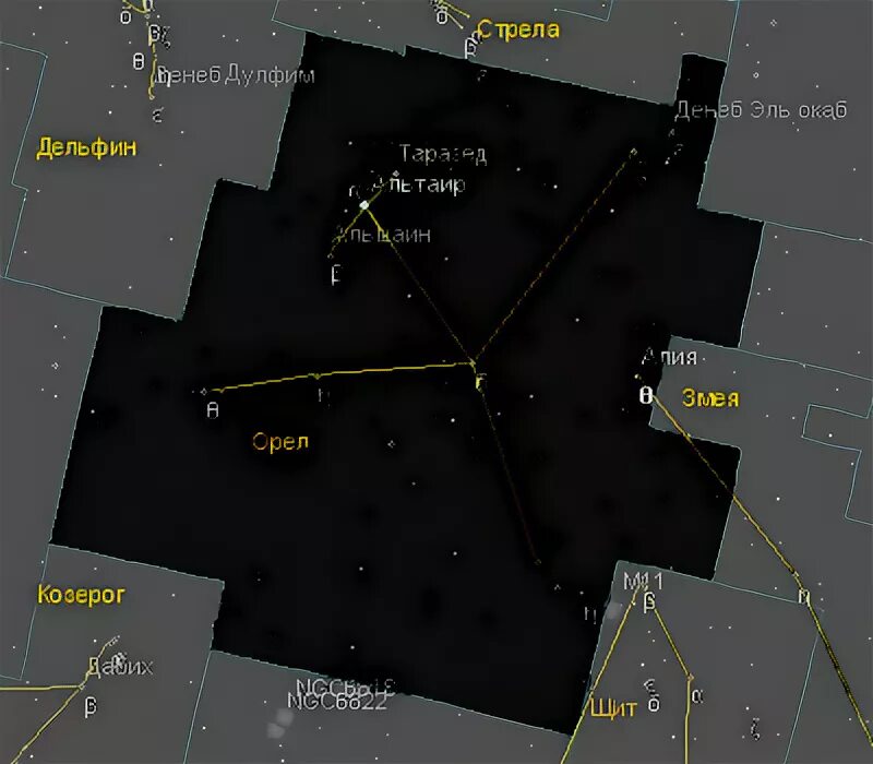 Самое яркое созвездие орла. Созвездие Альтаир на карте звездного неба. Альтаир Созвездие орла. Звезда Денеб окаб. Альтаир звезда в созвездии.