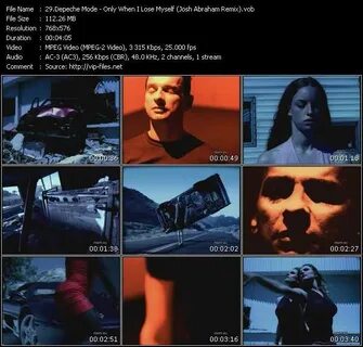 Depeche mode when only myself