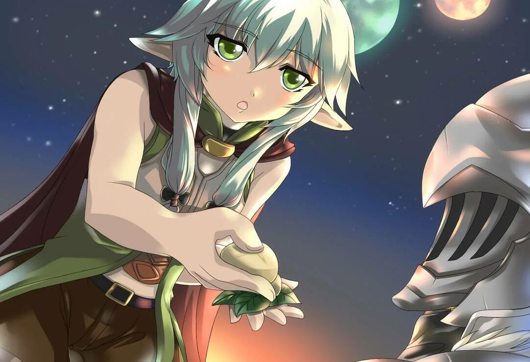 Goblin slayer 2. Аниме goblin slayer elf. goblin slayer high elf. goblin slayer x high elf. dark elf goblin slayer.