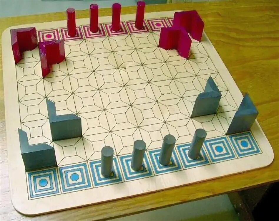 Игра фигуры на полу