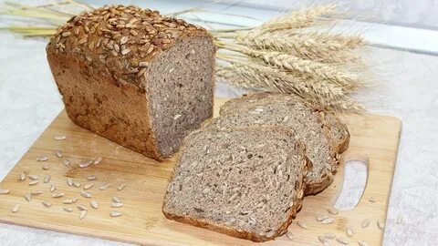 Хлеб ржаная мука и цельнозерновая пшеничная