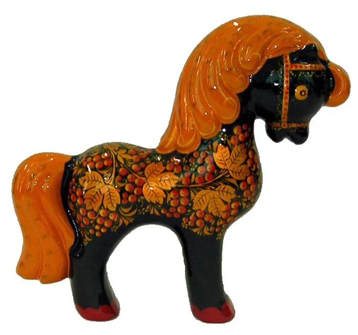 Народная игрушка лошадка. Народная игрушка Хохломская лошадка. Хохломская роспись конь. Хохломская роспись лошадка. Расписные игрушки.