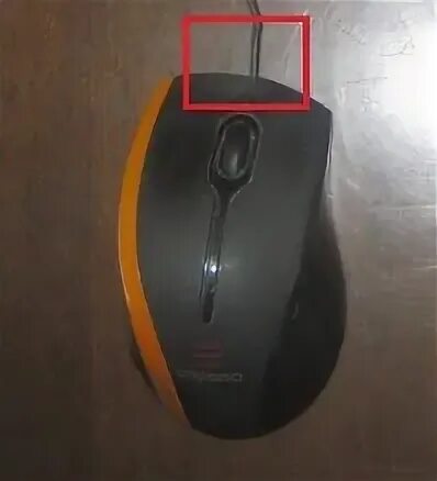 Мышка мигает