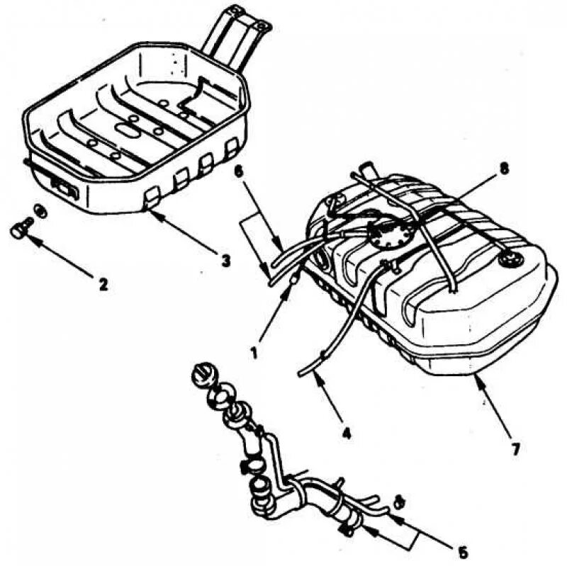 Топливный бак Исузу Трупер. Клапан топливного бака Исузу нпр75. Топливные трубки бака Jeep WJ 2.7 схема. Схема топливная система Исузу Эльф дизель. Топливный бак дизельного двигателя