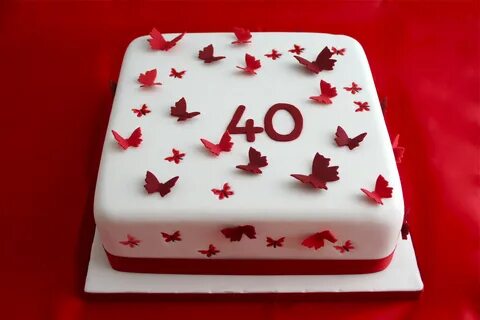 Торт на 40 летие