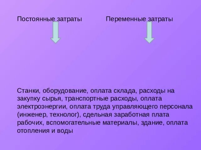 Постоянные и переменные затраты станки оборудование оплата склада. Станки оборудование оплата склада расходы на закупку. Оплата электроэнергии постоянные или переменные затраты. Электричество это постоянные или переменные издержки.