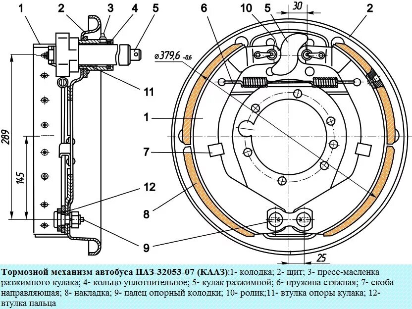 Передние тормозные механизмы ПАЗ 3205. ПАЗ 4234 задний тормозной механ. Тормозная система ПАЗ 32053 схема. Задний тормозной барабан ПАЗ 4234. Системы автобуса паз