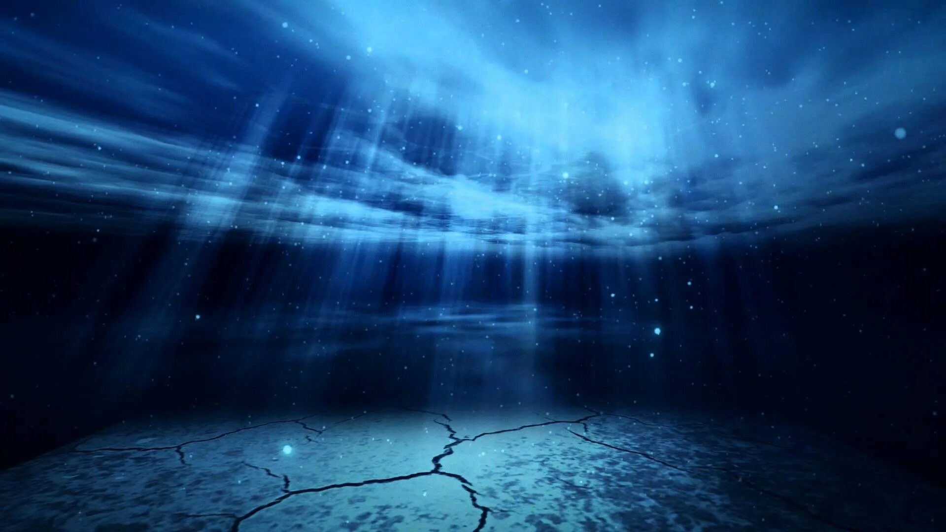 Фон на рабочий стол 1920x1080. Ambient background. Фантастические ночные пейзажи. А4 в космосе. Инопланетные пейзажи.