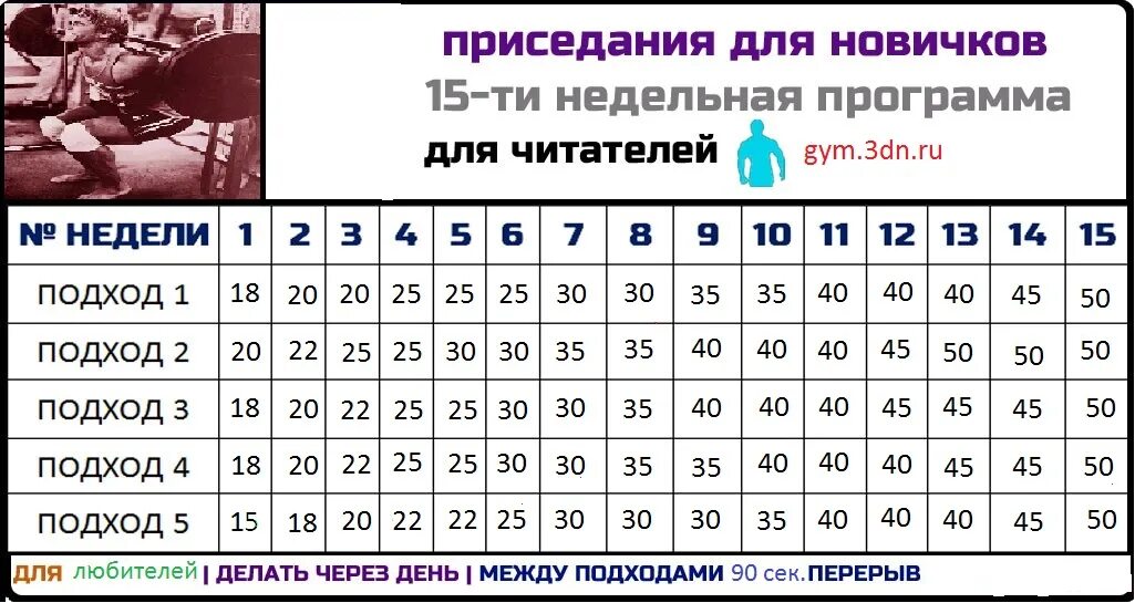 Как увеличить количество раз. Схема приседаний для мужчин. Система приседаний для мужчин таблица. Таблица приседаний на 30 дней для мужчин. Приседания подходы таблица.