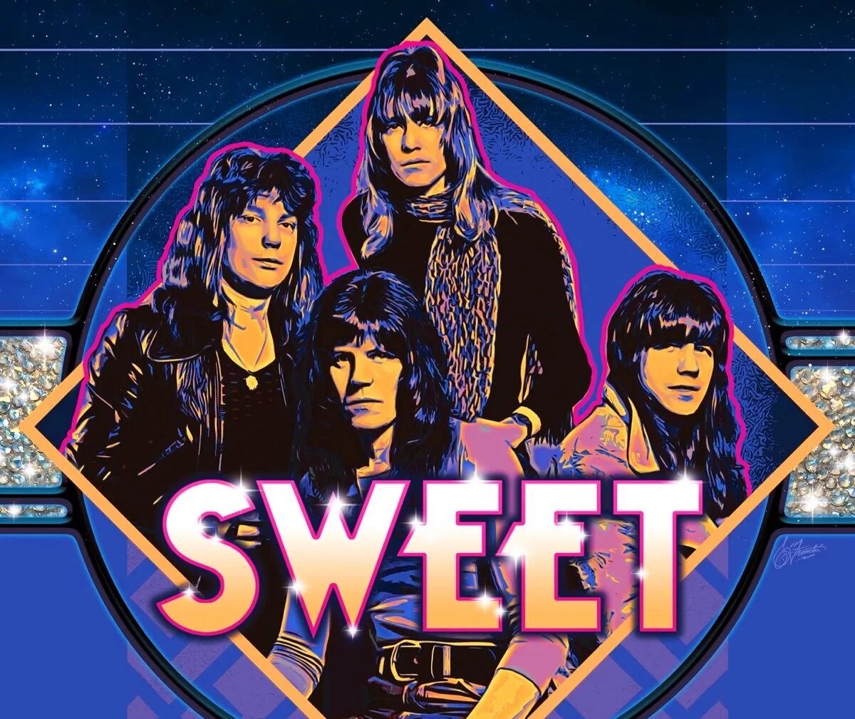 Adam sweet agony. Группа Sweet. Sweet обложки альбомов. Постеры группы Sweet. Группа Sweet альбомы.
