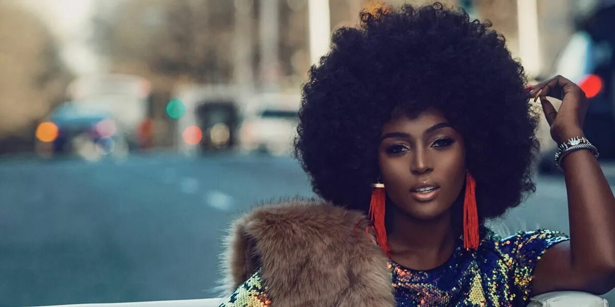 Afro sample. Afro sample