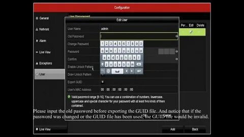 Old input