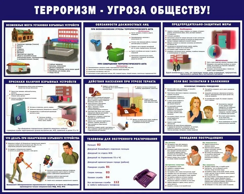 Алгоритм по антитеррору