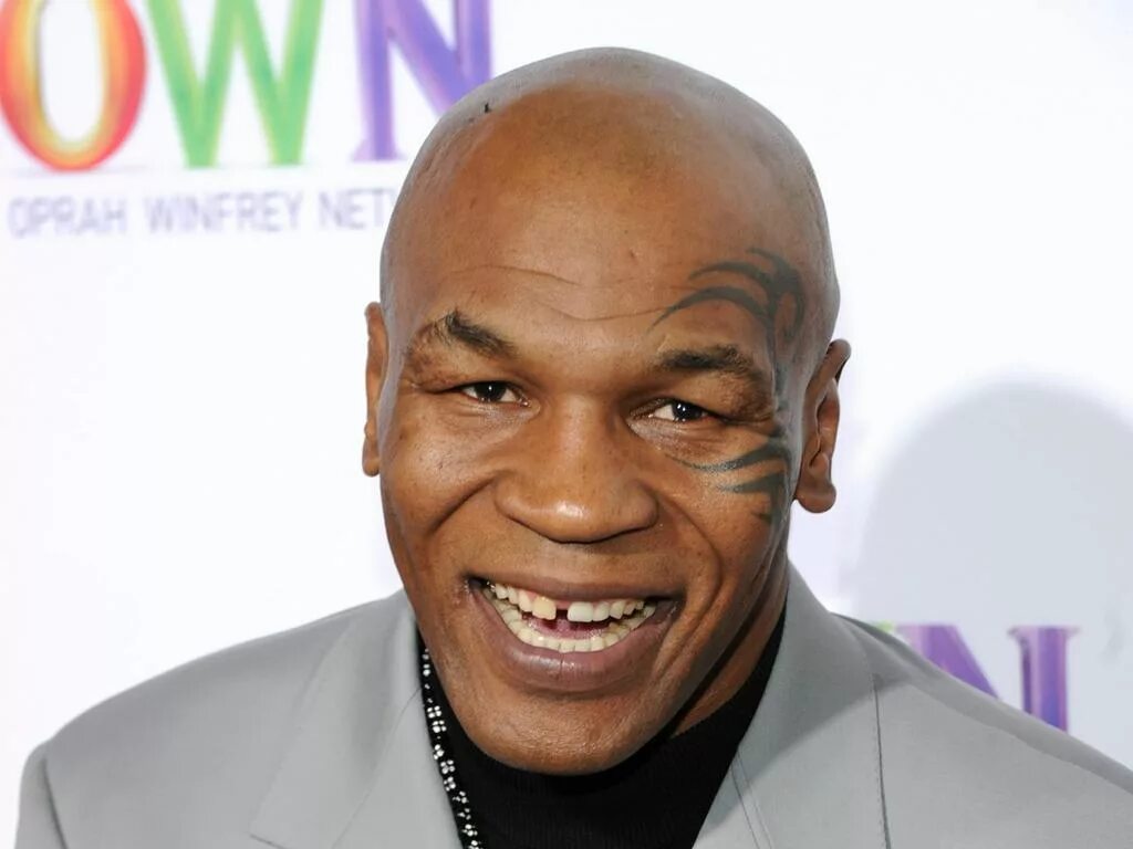 Mike smile