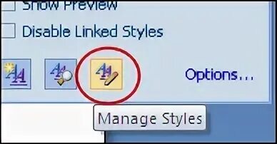 Quick styles. Quick styles