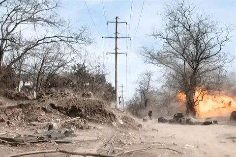 Обстрел мариуполя
