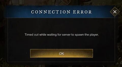 Error could not establish connection