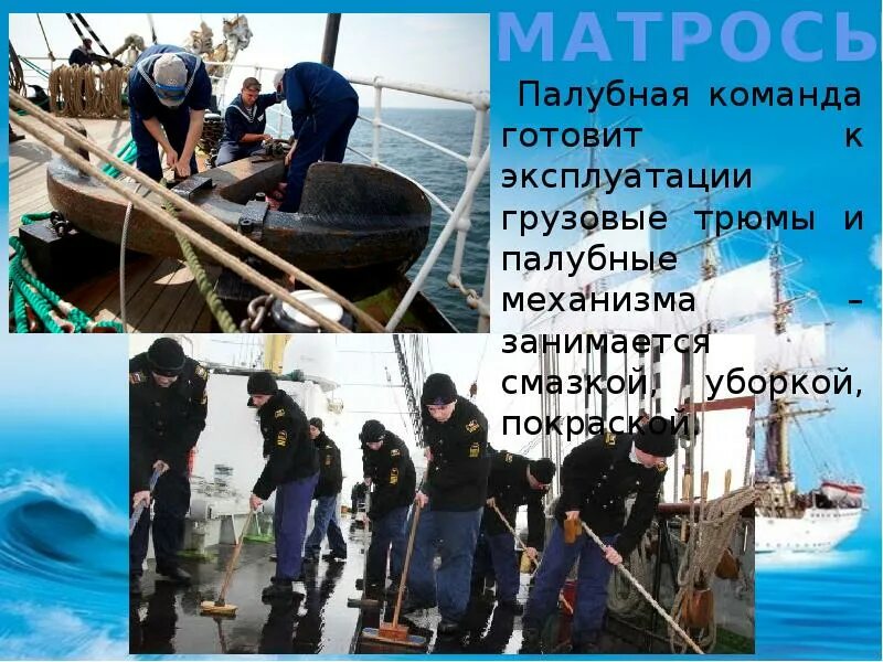 Какие профессии моряков. Профессии на корабле. презентация море профессий. профессии морского транспорта. морские профессии на корабле.