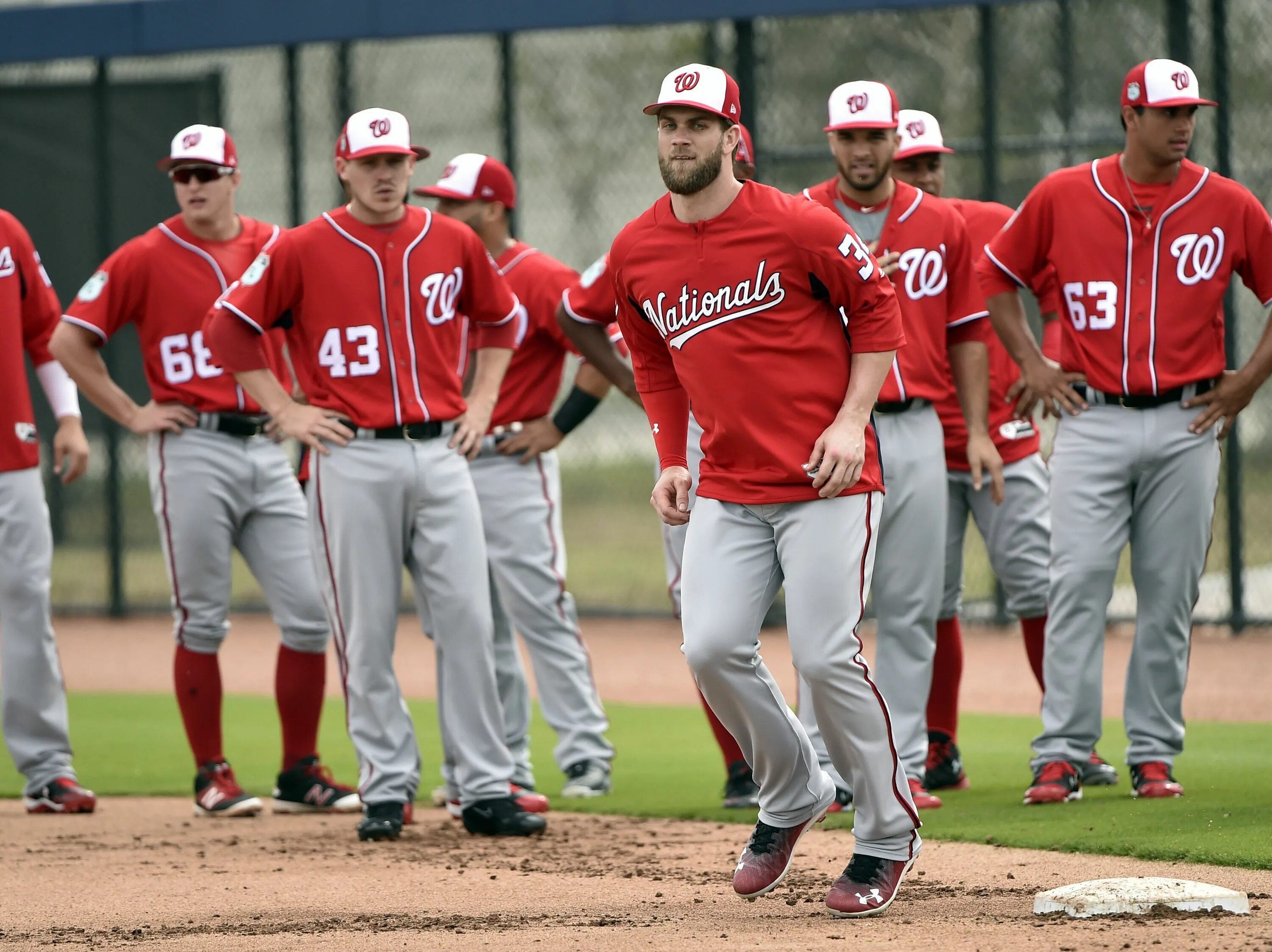 Бейсбол 5. Вашингтон МЛБ. Washington Nationals.