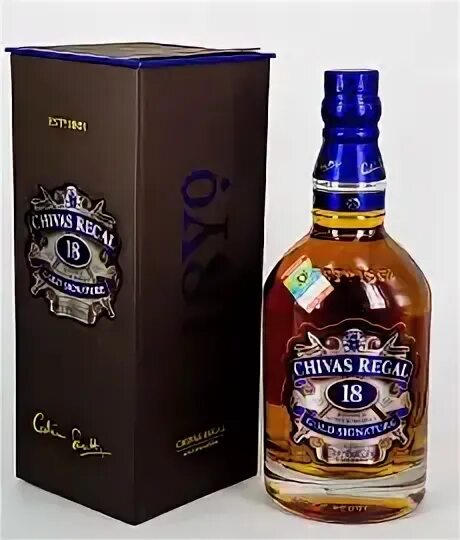 Chivas regal 0.7 цена. Виски Чивас Ригал 18.