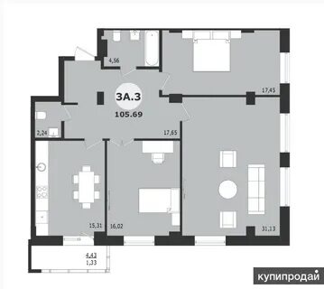 Планировка квартир сургут