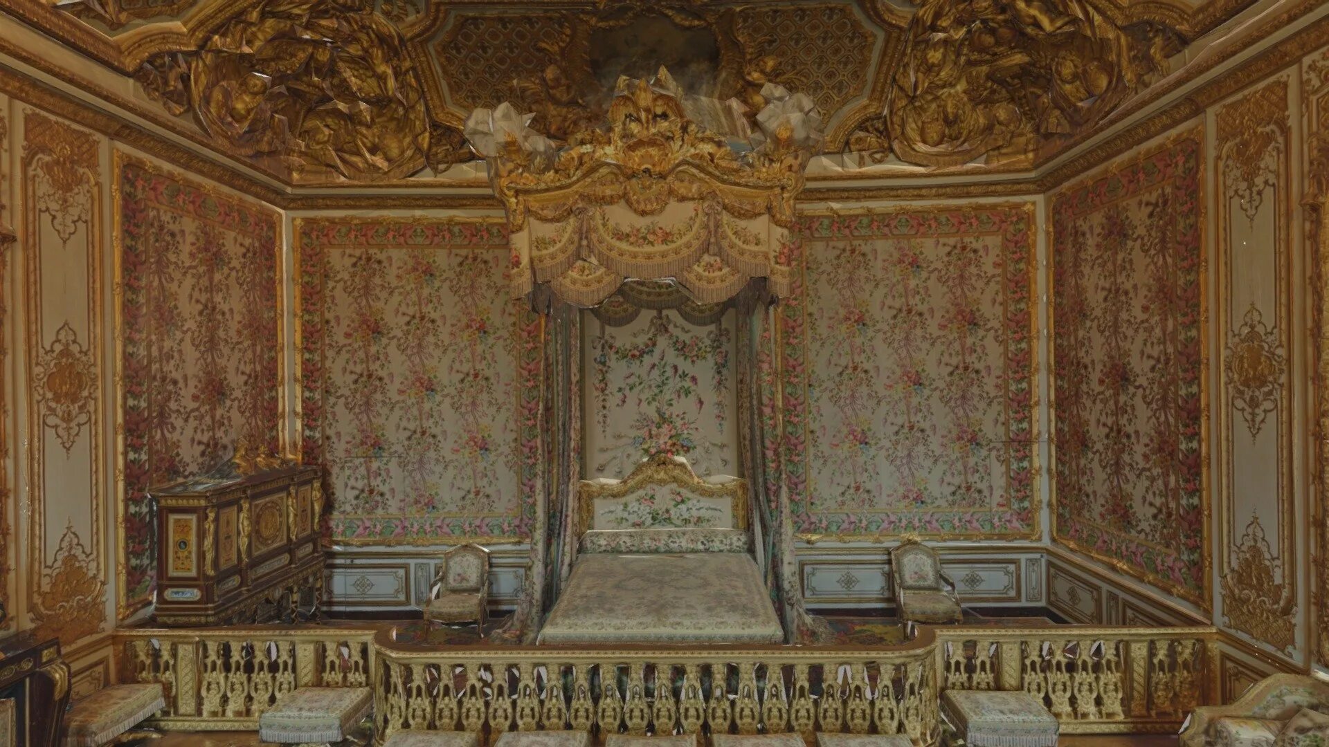 Сказочный версаль. Версальский дворец 3д модель. Дворец и парк в Версале Франция.
