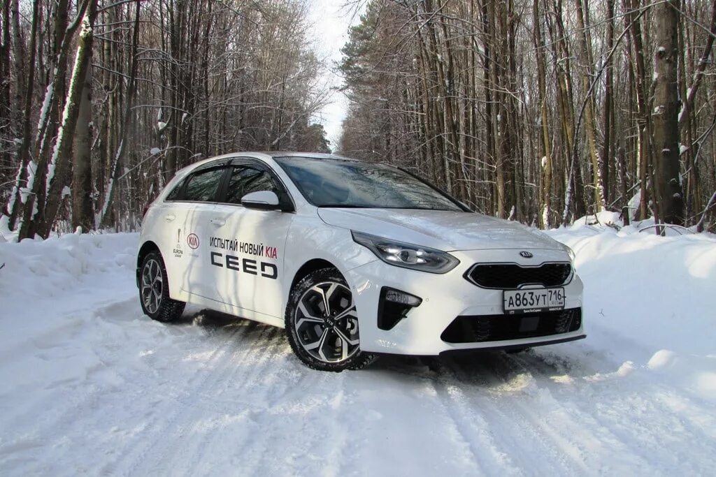 Тест-драйв Киа СИД. Киа СИД X тест драйв. Kia Ceed испытание. Киа СИД 2019 зимнее фото. Сид тест