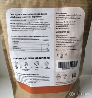 Маффин состав