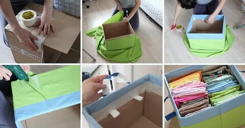 Коробка для хранения своими руками из коробки